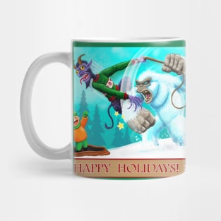 Krampus meets Billy's pet. Mug